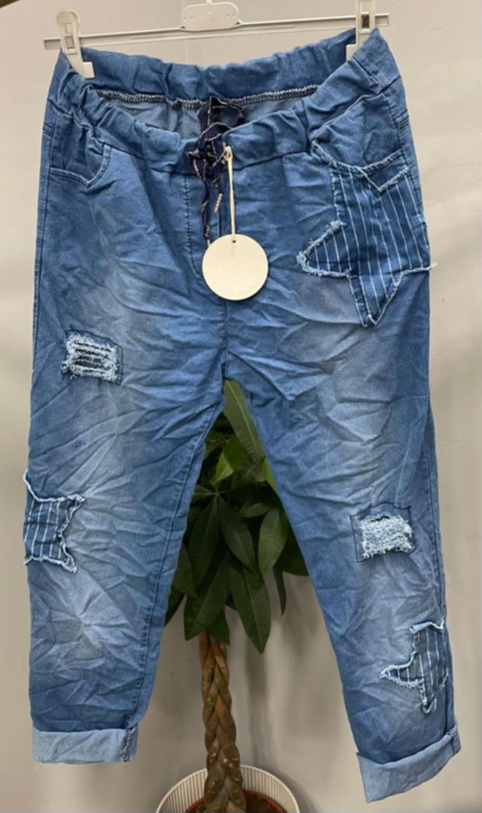 Denim start jogger